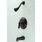 Kingston Brass KB3635PKL Tub and Shower Faucet, Oil Rubbed Bronze KB3635PKL - alternate 2